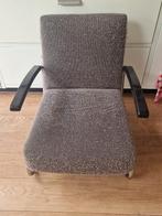 Zwart witte Thonet feuteuil., Huis en Inrichting, Fauteuils, Ophalen, Gebruikt, 75 tot 100 cm, Gispen