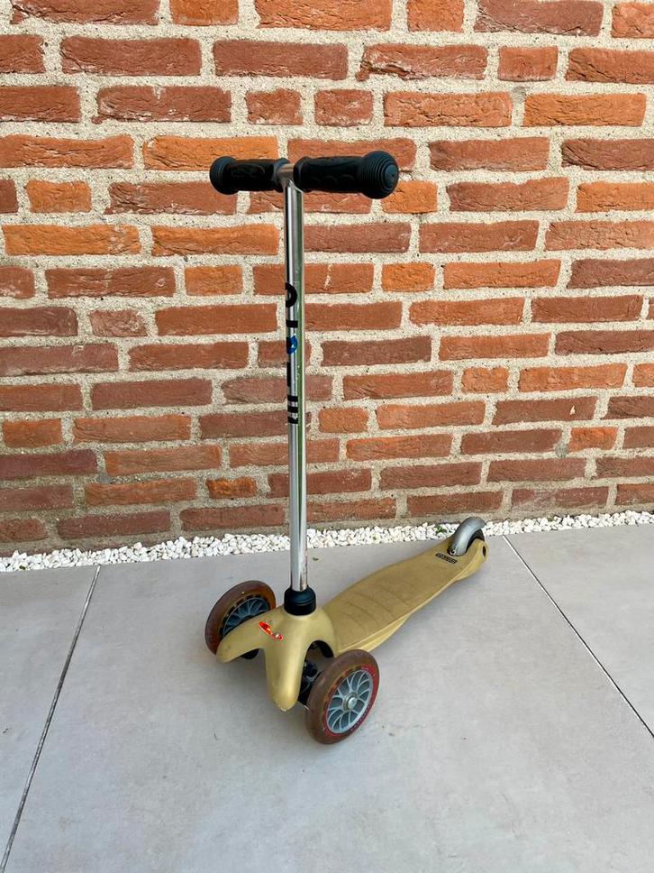 Micro step mini goud, Fietsen en Brommers, Steps, Gebruikt, Gewone step, Ophalen of Verzenden