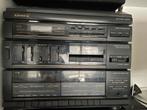 Stereo toren met werkend cassette dek., Overige merken, Gebruikt, Cassettedeck, Ophalen