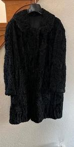 Bontjas zwart, Ophalen, Gedragen, Maat 42/44 (L), Zwart