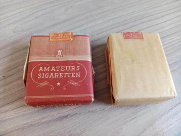 2 pakjes Amateur Sigaretten WOII beschikbaar voor biedingen