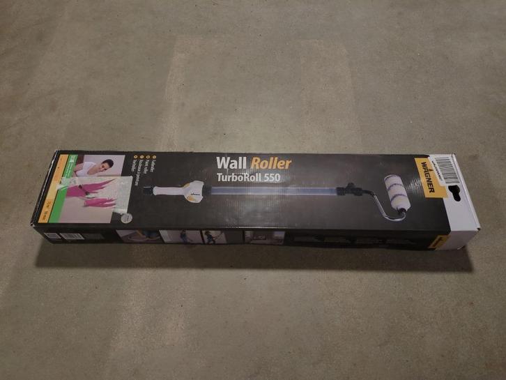 Wagner Wall Roller TurboRoll 550 verfroller, Doe-het-zelf en Verbouw, Schildersmaterialen, Zo goed als nieuw, Verfroller, Ophalen of Verzenden