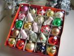 Vintage gekleurde kerstballen, Diversen, Gebruikt, Ophalen of Verzenden