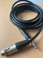 2x1,5m & 1x3m Devine pro OFC mic cable XLR(m) jack6.3, Gebruikt, Ophalen of Verzenden
