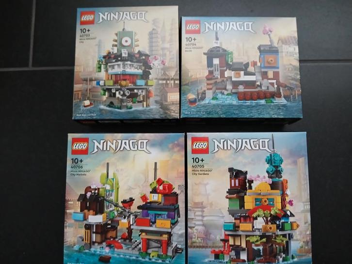 Lego micro Ninjago 40703, 40704, 40705 & 40706 Nieuw!, Kinderen en Baby's, Speelgoed | Duplo en Lego, Nieuw, Lego, Complete set