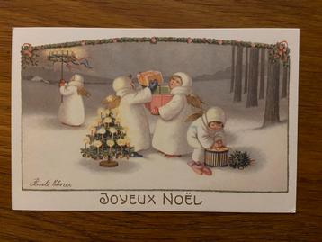 Kerstkaart kaart Joyeux Noël Pauli Ebner beschikbaar voor biedingen