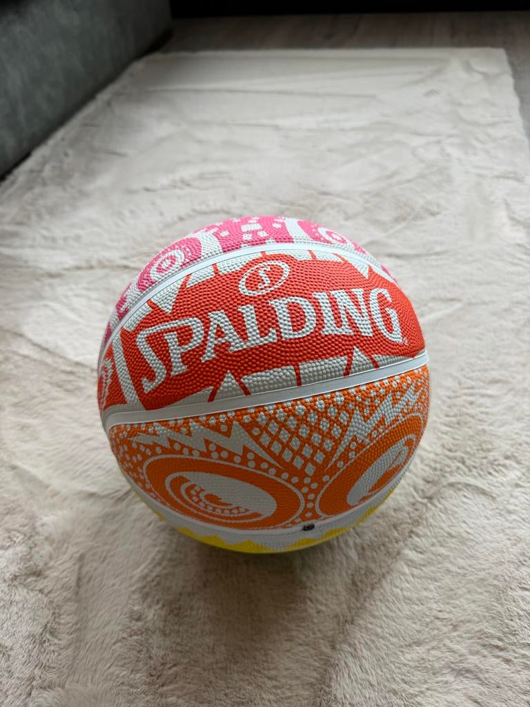 Moooi / Spalding Basketbal - Multi Colour, Sport en Fitness, Basketbal, Ophalen of Verzenden, Nieuw, Bal