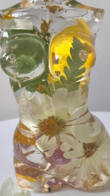 Goddess Apollo beeld decoratie bloemen Cadeau tip Resin Art beschikbaar voor biedingen