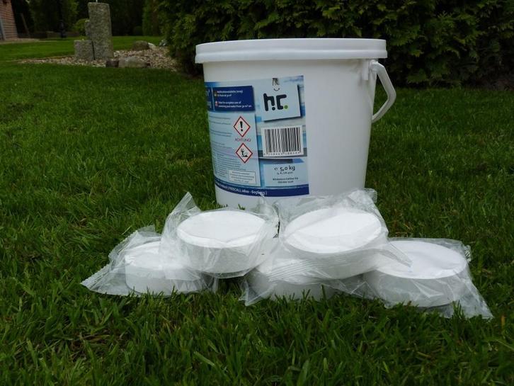 5kg Chloortabletten 200 gram zwembad chloor 2 voor € 85, Tuin en Terras, Zwembad-toebehoren, Nieuw, Reinigingsmiddel, Ophalen of Verzenden