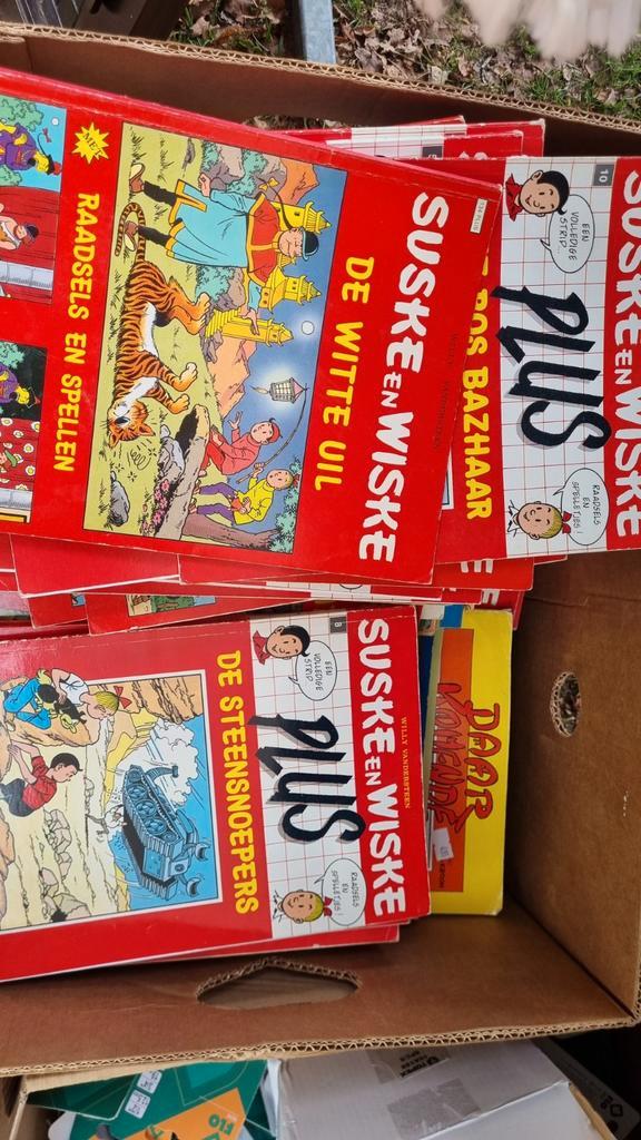 Grote partij stripboeken - Suske en Wiske, meer!, Boeken, Stripboeken, Gelezen, Meerdere stripboeken, Ophalen of Verzenden