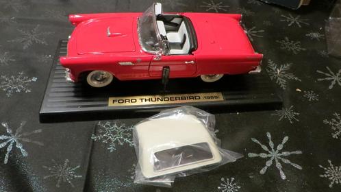 Model metaal Ford Thunderbird 1955 cabriolet 1: 18 in OVP, Hobby en Vrije tijd, Modelauto's | 1:18, Nieuw, Auto, Overige merken