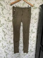 Bianco Khaki groen bruin lange broek maat xs 34, Groen, Lang, Maat 34 (XS) of kleiner, Bianco