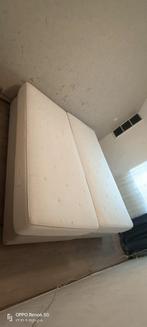 Boxspring met matrassen 180x220, Ophalen, Gebruikt, Tweepersoons, 180 cm