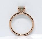 Verloving gouden diamanten ring, IGI Certificaat, 17.7 mm, Verzenden, Geen, Nieuw, 17 tot 18