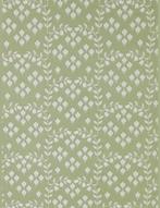 3550 retro behang witte bloemetjes zachtgroene fond swiet, Huis en Inrichting, Stoffering | Behang, Ophalen of Verzenden, Minder dan 10 m²