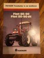 Tractor folder Fiat 80-90 DT Fiatagri, Ophalen of Verzenden, Zo goed als nieuw