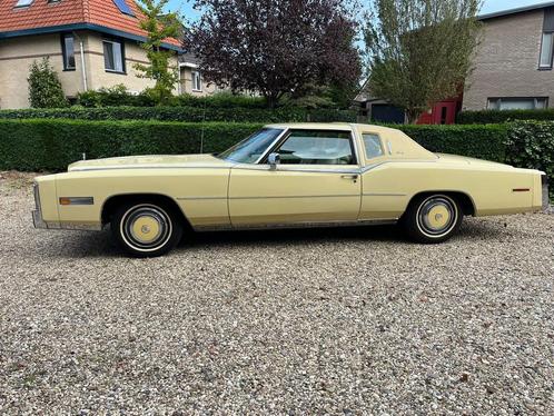 Cadillac Eldorado 7.0 Biarritz AUT 1978 Geel inruil welkom, Auto's, Cadillac, Bedrijf, Eldorado, Benzine, Hatchback, Automaat