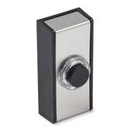 Honeywell beldrukker D 611 Bedraad Zwart RVS, Huis en Inrichting, Deurbellen, Ophalen, Nieuw, Bedraad