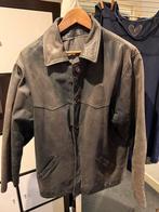 Leren jas (zomer), Ophalen, Gedragen, Maat 56/58 (XL), Zwart