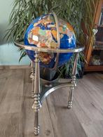 Kalifano gemstone globe wereldbol 17", Ophalen, Zo goed als nieuw