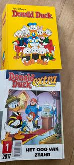 Donald Duck extra in verzamelband heel veel, Boeken, Gelezen, Ophalen of Verzenden, Complete serie of reeks