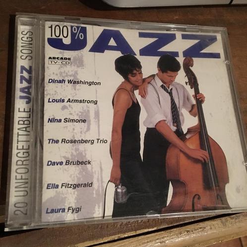 CD:Various ‎ - 100% Jazz, Cd's en Dvd's, Cd's | Jazz en Blues, Zo goed als nieuw, Jazz, Ophalen of Verzenden