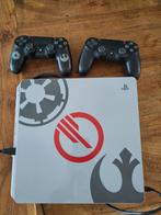 PS4 Slim Star Wars Edition + 2 Controllers, Spelcomputers en Games, Spelcomputers | Sony PlayStation 4, Ophalen, Met games, Met 2 controllers