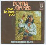 Donna Summer- Love to love You, Cd's en Dvd's, Vinyl Singles, Verzenden, Gebruikt, Pop
