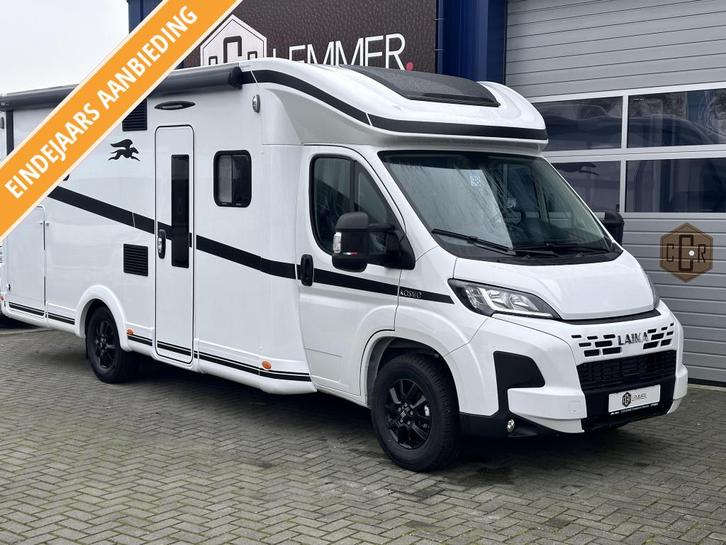 Laika Kosmo 412 DS Face to face Queensbed en hefbed, Caravans en Kamperen, Campers, Bedrijf, tot en met 4, Laika, Fiat, Diesel