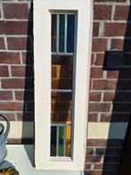 Voordeur raampje 30er jaren glas in lood, Gebruikt, Minder dan 75 cm, Raamkozijn, Ophalen of Verzenden