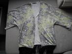 vest mt.m i.z.g.s met franje kleur groen,grijs,creme,zwart, Primark, Ophalen of Verzenden, Zo goed als nieuw, Maat 38/40 (M)
