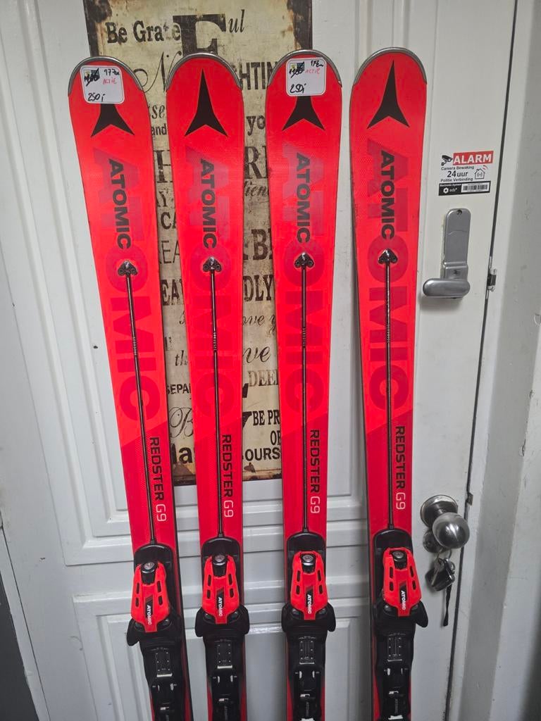 177cm ATOMIC REDSTER G9 NP1150 UITVERKOOP!!, Sport en Fitness, Skiën en Langlaufen, 160 tot 180 cm, Gebruikt, Ophalen of Verzenden