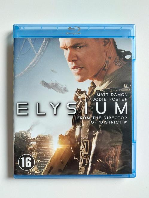 Elysium - Matt Damon - Jodie Foster, Cd's en Dvd's, Blu-ray, Zo goed als nieuw, Ophalen of Verzenden