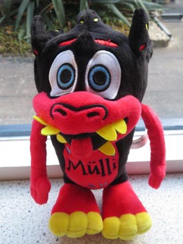  Monster Mülli zacht rood/ zwart velours van Peter Seppele beschikbaar voor biedingen