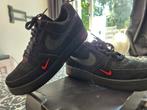Nike airforce low crimson black/red, Ophalen, Zo goed als nieuw, Zwart