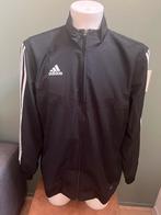 Adidas jas XL zwart wit jassen jacket zomerjas windjack, Kleding | Heren, Jassen | Zomer, Nieuw, Maat 56/58 (XL), Adidas, Zwart