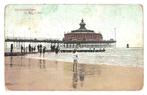 901108	Scheveningen	pier strand	Badmode	1916	Gelopen met pos