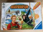 Tiptoi Dierenrijk met Neushoorn - Leerzaam Spel!, Een of twee spelers, Ophalen of Verzenden, Zo goed als nieuw, Reisspel