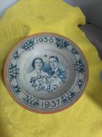 11685) zeldzaam  oud metalen bord Juliana en Bernard, Ophalen of Verzenden