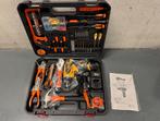 NIEUW IN DOOS Accuboormachine + gereedschapset 18VOLT €60, Doe-het-zelf en Verbouw, Gereedschap | Boormachines, Nieuw, Ophalen of Verzenden