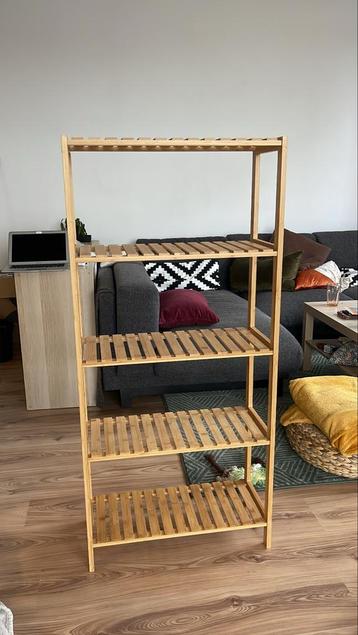 Badkamerkast / Wandrek Bamboe