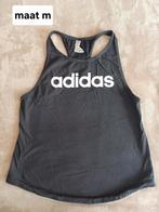 Adidas tank top racerback zwart maat m, Maat 38/40 (M), Adidas, Zwart, Ophalen of Verzenden
