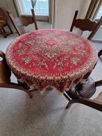 Wol tafelkleed, Huis en Inrichting, Stoffering | Tapijten en Kleden, Ophalen, Gebruikt, Klassiek, Rond