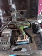 Accu schroefmachine hytachi, Doe-het-zelf en Verbouw, Gereedschap | Boormachines, Ophalen, Gebruikt, Minder dan 400 watt, Boor- en Schroefmachine