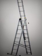 Ladder 3x9 sporten reformladder Drabest Professional, Doe-het-zelf en Verbouw, Ladders en Trappen, Ladder, Opvouwbaar of Inschuifbaar