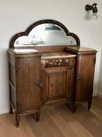 Art Deco meubelen, (2) bufetkasten en eettafel met marmer., Antiek en Kunst, Antiek | Meubels | Kasten, Ophalen