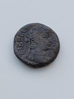 Romeinse munt Nero Tiberius Tetadrachm, Zilver, Ophalen of Verzenden, Losse munt, Overige landen