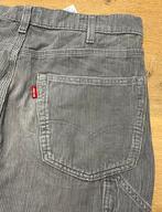 Levi’s corduroy carpenter rib broek grijs - Maat W31 L30, W32 (confectie 46) of kleiner, Ophalen of Verzenden, Zo goed als nieuw