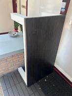 Moderne Sidetable Hout/Wit 160 cm, Huis en Inrichting, Ophalen of Verzenden, Zo goed als nieuw, 150 tot 200 cm, Rechthoekig