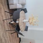 Eettafel matera/rond 120cm/naturel (kwantum), Huis en Inrichting, Tafels | Eettafels, Ophalen, Overige materialen, Rond, Zo goed als nieuw